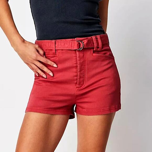 Free People Riviera Shorties - Berry Twists - Size 12 - Picture 1 of 5